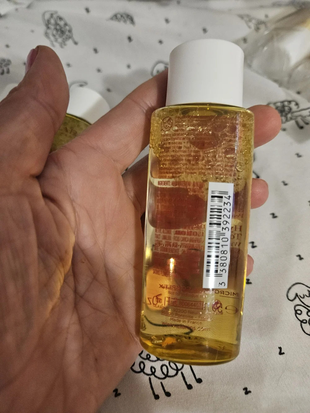 Clarins Hydrating Toning Lotion Travel Set — Clear Yellow Bottles (3)